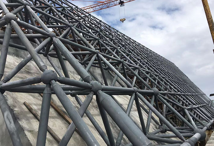 南康网架施工